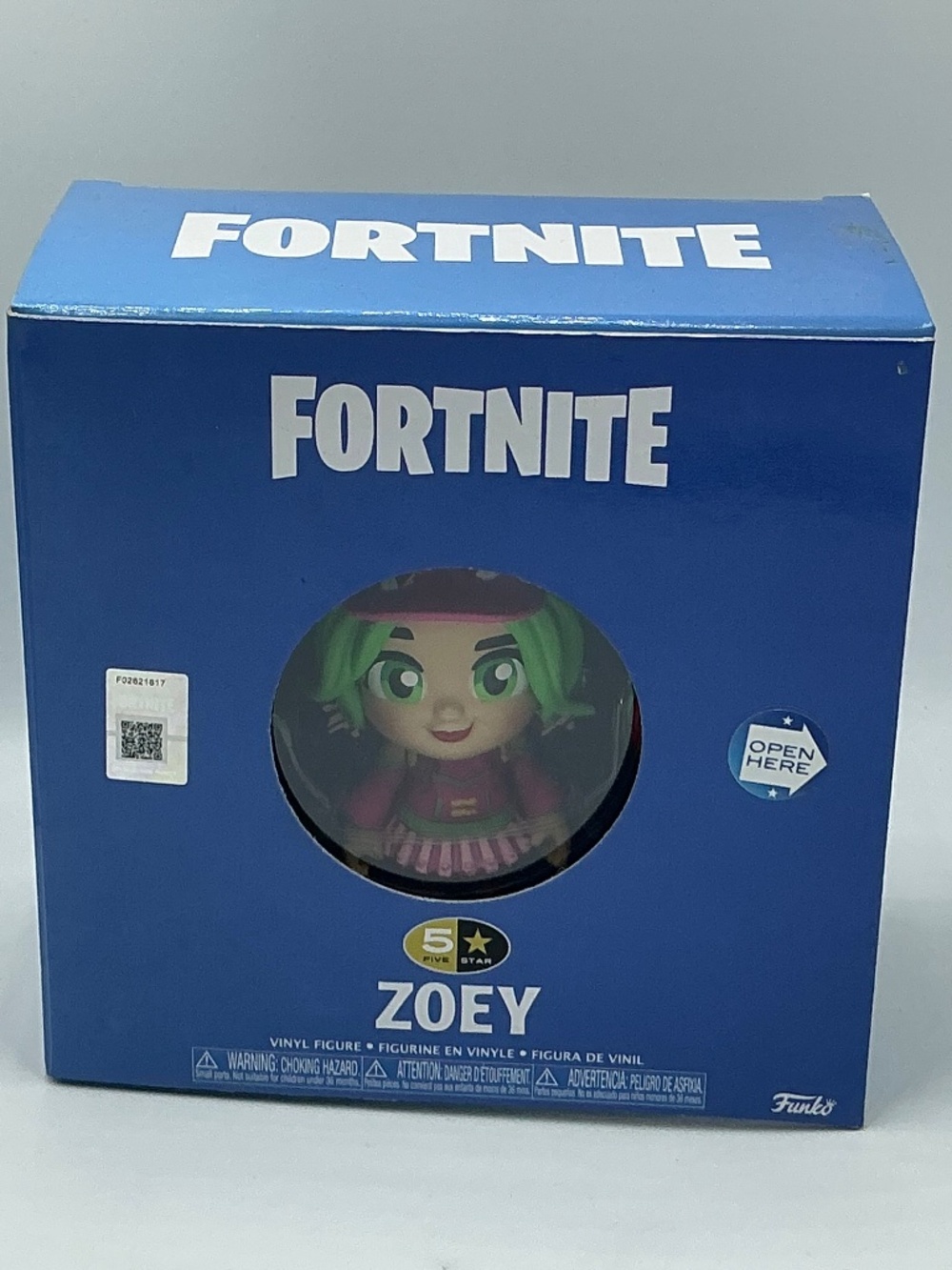 Zoey Vinyl Figure Funko 5 Star Fortnite Epic Games Action Toy with Original Box